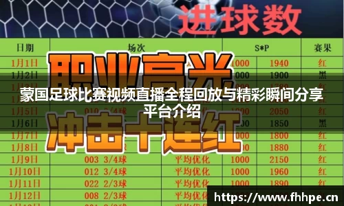 蒙国足球比赛视频直播全程回放与精彩瞬间分享平台介绍