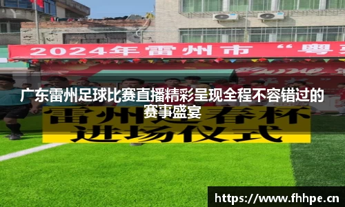广东雷州足球比赛直播精彩呈现全程不容错过的赛事盛宴